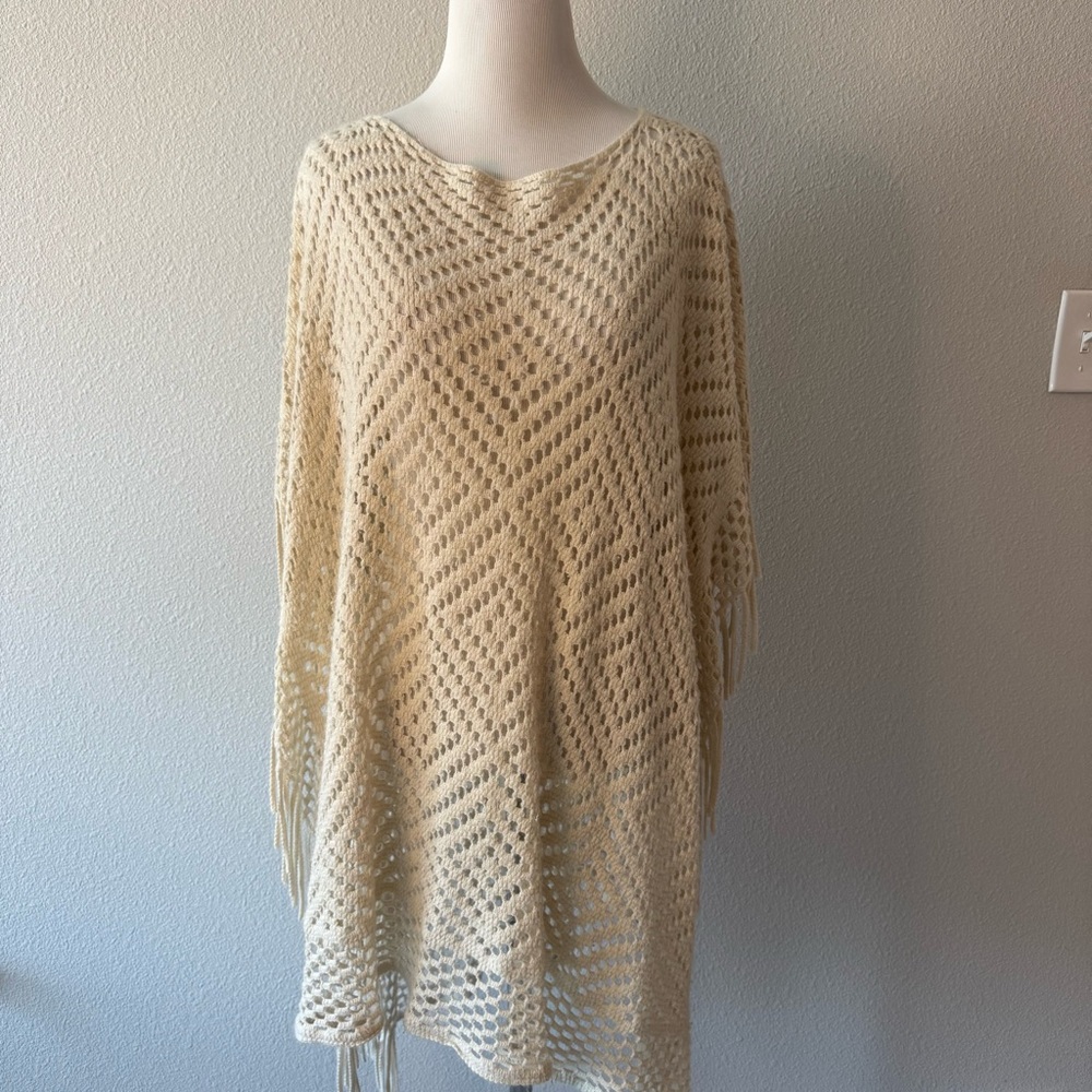 Cream Knit Women's Sweater